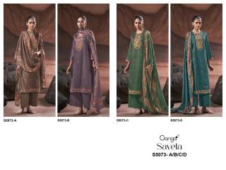 Ganga savela 5073  Wholesale churidar materials in Mumbai