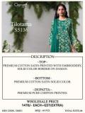 Ganga tilotama 5136 Dress material manufacturers in Kerala 