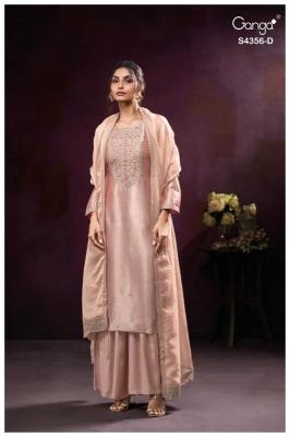Ganga tveya 4356 Wholesale dress material in Delhi