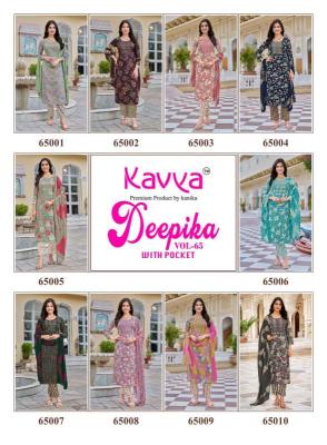 Kavya deepika vol 65  Wholesale clothing market in Pune
