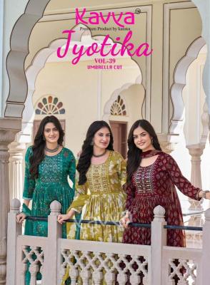 Kavya jyotika vol 39 Kurtis manufacturers in Kerala