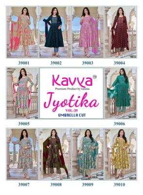 Kavya jyotika vol 39 Kurtis manufacturers in Kerala