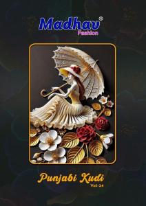 Madhav punjabi kudi vol 24 Wholesale fabric market in Pune