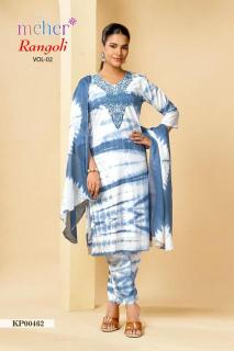 Meher rangoli vol 2 Wholesale kurti market Jaipur