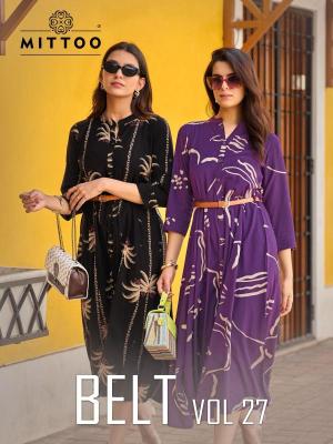 Mittoo belt vol 27 Kurti manufacturers in Kolkata
