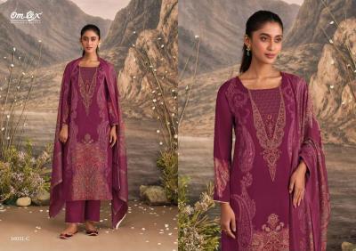 Omtex ember Dress material wholesale price in Karnataka