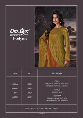 Omtex evelynn Dress material suppliers in Jaipur