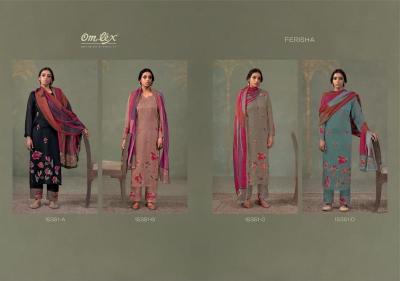 Omtex ferisha Wholesale georgette dress materials in Mumbai.