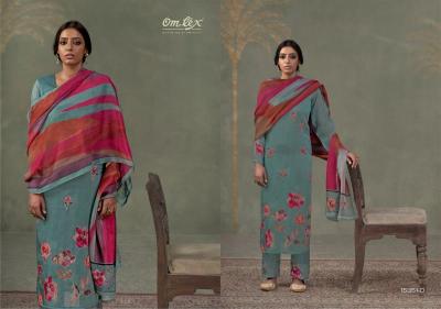 Omtex ferisha Wholesale georgette dress materials in Mumbai.