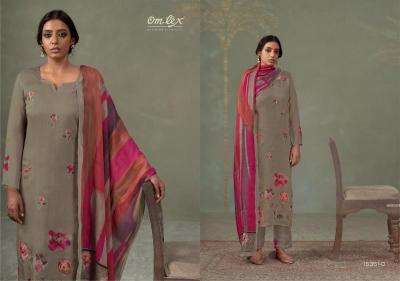 Omtex ferisha Wholesale georgette dress materials in Mumbai.