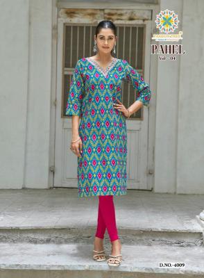  Passion tree pahel vol-4 Kurti wholesale market in Mumbai