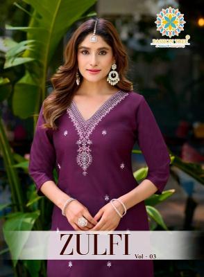 Passion tree zulfi vol 3 Wholesale kurti suppliers in Karnataka