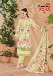 Patidar zoya vol-6 Wholesale dress material manufacturers