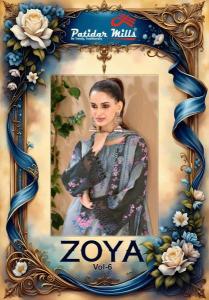 Patidar zoya vol-6 Wholesale dress material manufacturers