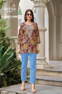 Radhika Latest kurti designs in Bangalore