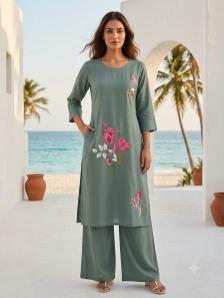 Rose flower Kurti manufacturers in Tamil Nadu