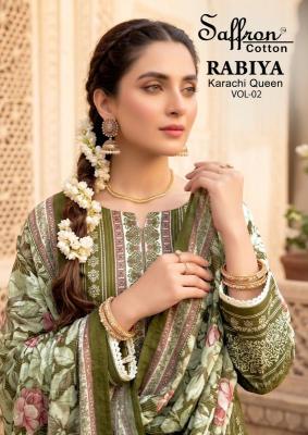 Saffron rabiya vol 2 Wholesale textile market in Pune