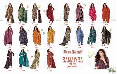 Shree ganesh samaiyra vol-23 Wholesale clothing market in Mumbai