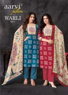 Aarvi warli vol-1 Wholesale kurti market in Kerala