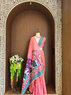  Akshara muga Wholesale saree market in Amritsar