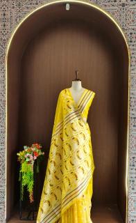 Akshara muga Wholesale saree market in Ludhiana