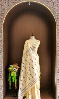 Akshara muga Wholesale saree market in Ludhiana
