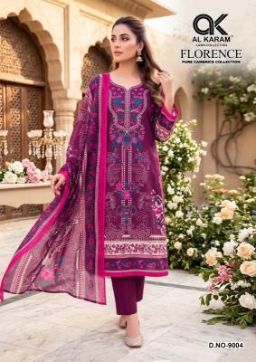 Al karam florence vol 9 Wholesale clothing market in Himachal Pradesh