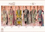 Alok suit nafiza-08  Dress material wholesale price in Haryana