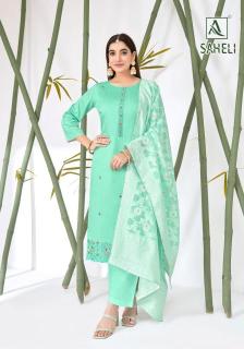 Alok suit saheli Wholesale dress materials manufacturers in Haryana