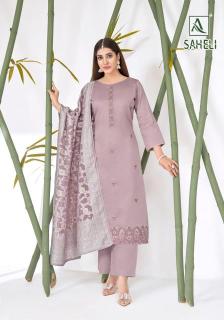 Alok suit saheli Wholesale dress materials manufacturers in Haryana