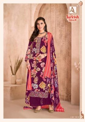 Alok suit turkish edition 18  Wholesale clothing market in Sikkim