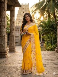 Astitva georgette Saree wholesale price
