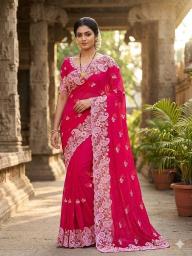 Astitva georgette Saree wholesale price