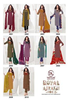 DL royal ajrakh vol-2  Wholesale kurti suppliers in Punjab