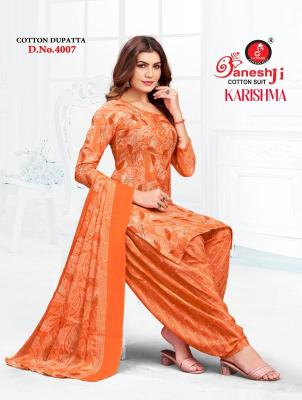 Ganeshji karishma patiyala vol 4 dress materials wholesale in Goa