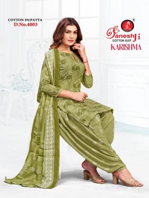 Ganeshji karishma patiyala vol 4 dress materials wholesale in Goa