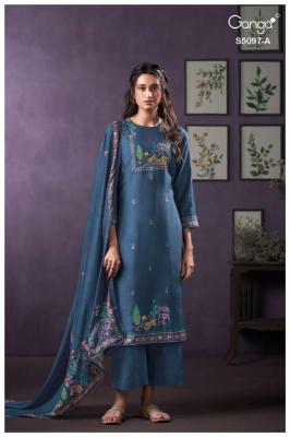 Ganga aanchal 5097 Rajasthani sarees wholesale market