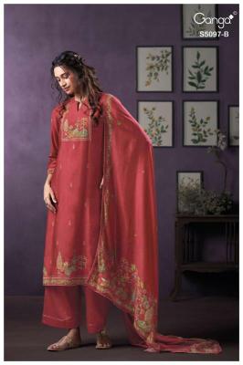 Ganga aanchal 5097 Rajasthani sarees wholesale market