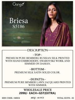 Ganga briesa 5186 Rajasthan textile market