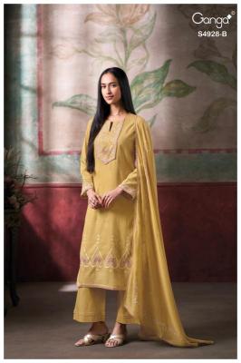 Ganga ciraa 4928  Traditional dress materials Tamil Nadu
