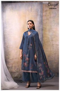 Ganga evelia 5076 Dress material wholesalers in Mizoram