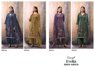 Ganga evelia 5076 Dress material wholesalers in Mizoram