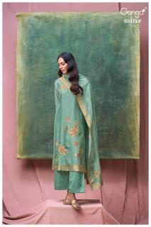 Ganga gineva 5373  Jaipur dress material market