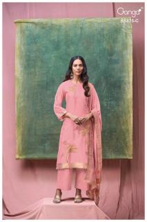 Ganga gineva 5373  Jaipur dress material market