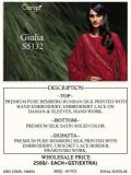 Ganga giulia 5132 Assamese dress material
