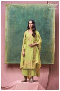 Ganga hiyana 5374  wholesale dress material market in Odisha