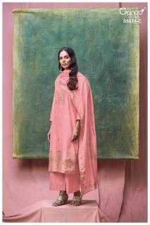 Ganga hiyana 5374  wholesale dress material market in Odisha