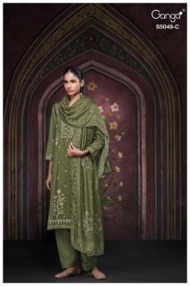 Ganga jolie 5049 Wholesale dress material suppliers in Chhattisgarh