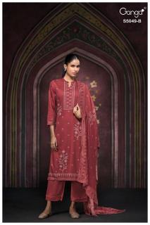 Ganga jolie 5049 Wholesale dress material suppliers in Chhattisgarh