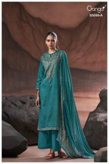 Ganga renaya 5099  Dress material suppliers in Goa